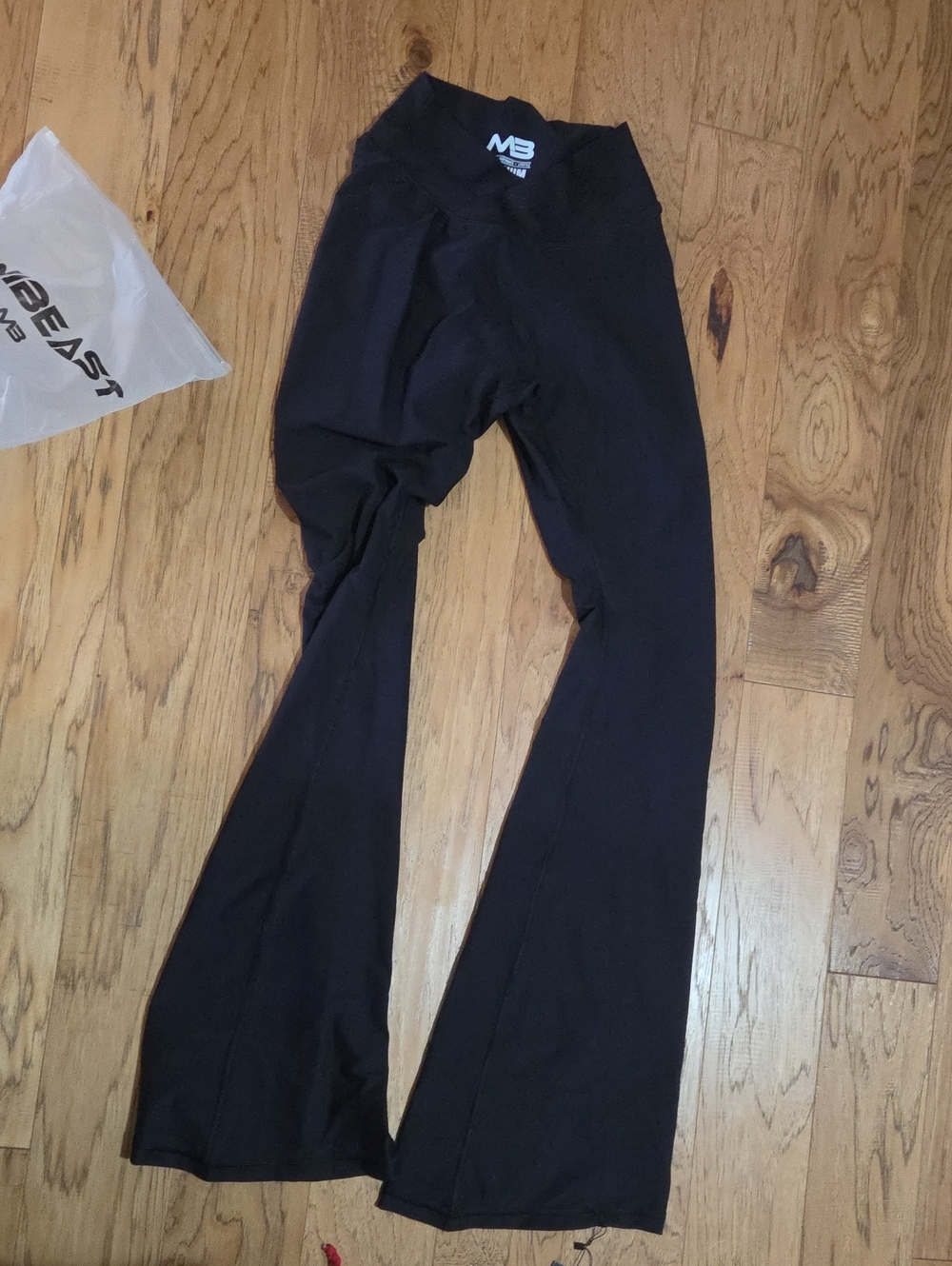 Black Classic V-flare Legginys